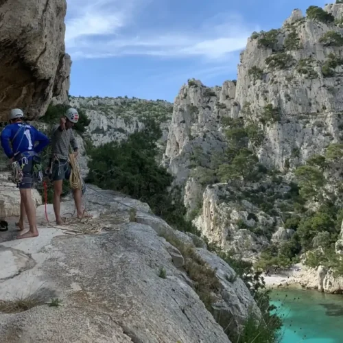 grande voie calanques d'En Vau à marseille 